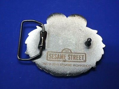 Elmo Sesame Street Workshop belt buckle metal NWT 2011 SESAME STREET ELMO BELT BUCKLE SESAME WORKSHOP LICENSED  main image 3