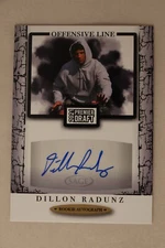 2021 Sage Football Autograph Black Border Dillon Radunz