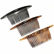Vintage French Hair Side Back Long Large Updo Pick Comb Women Made in France