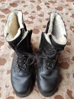 pilotenstiefel lammfell