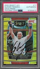 2022 Panini Select UFC MMA Cards Checklist 34