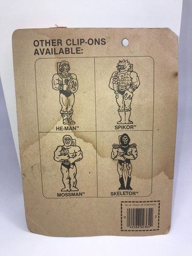 Motu 1985 Clip-on SKELETOR 3" FIGURE HG Toys NEW - Picture 4 of 4