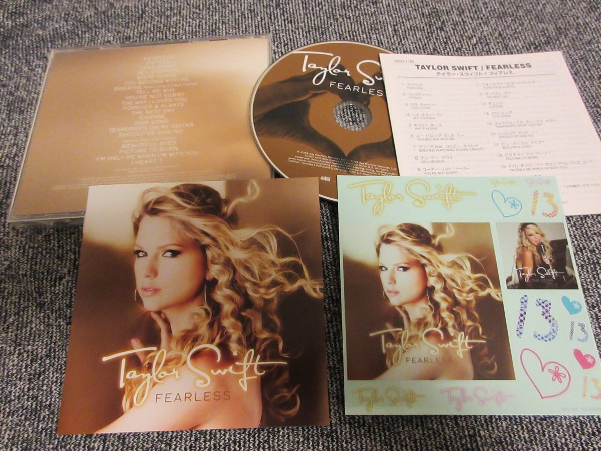Taylor swift プロモCD Taylor Swift Fearless Japanese Promo CD album (CDLP) (485715)