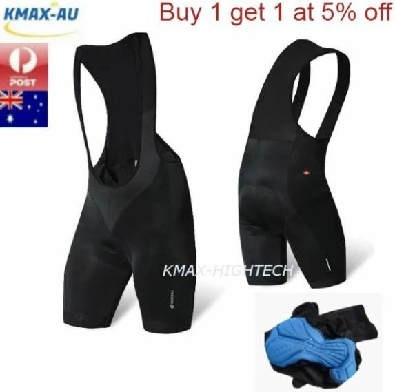 Men Women Padded Cycling Bike Bib Shorts Bicycling Riding Silicone Sport Pants