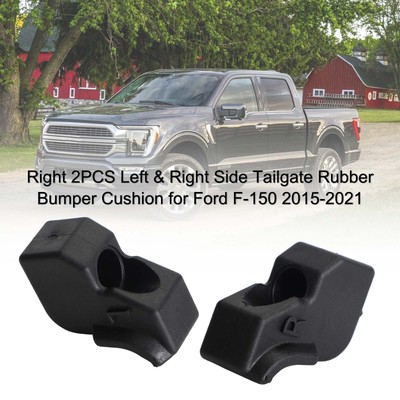 2PCS Left & Right Side Tailgate Rubber Bumper Cushion für Ford F-150 2015-21 F2