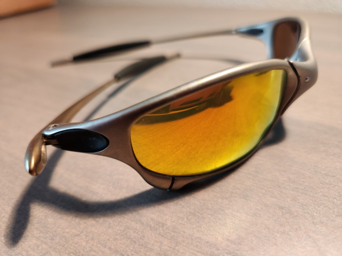 Oakley Juliet X Metal Polished Frame / Fire Iridium Lens Oakley Juliet X Metal Polished Frame / Fire Iridium Lens