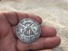 1936 GERMANY GERMAN BERLIN OLYMPICS TORCH WWII COMMEMORATIVE COIN