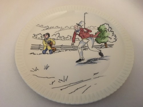 Syracuse Vintage H.G. Aitken Golf Plates 8” Old English Sporting Prints RARE!! - Picture 4 of 12