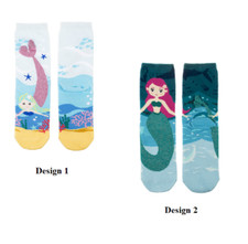 Midwest CBK E9 Kids Baby Girl Ages 7-10 Mermaid Socks 7in 7107480 Choose