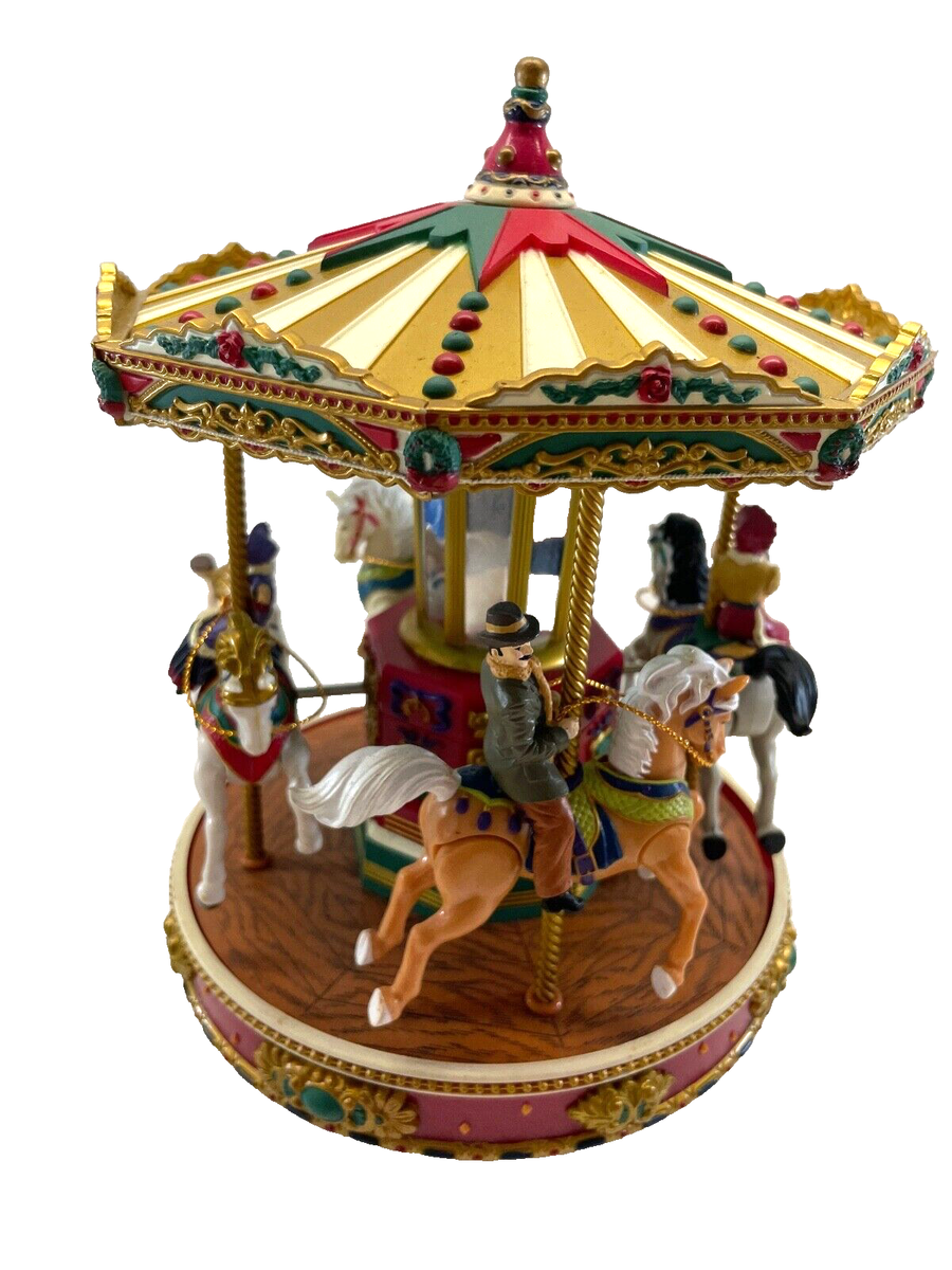B0779 ミスタークリスマス HOLIDAY CAROUSEL 電動 メリーゴーランド