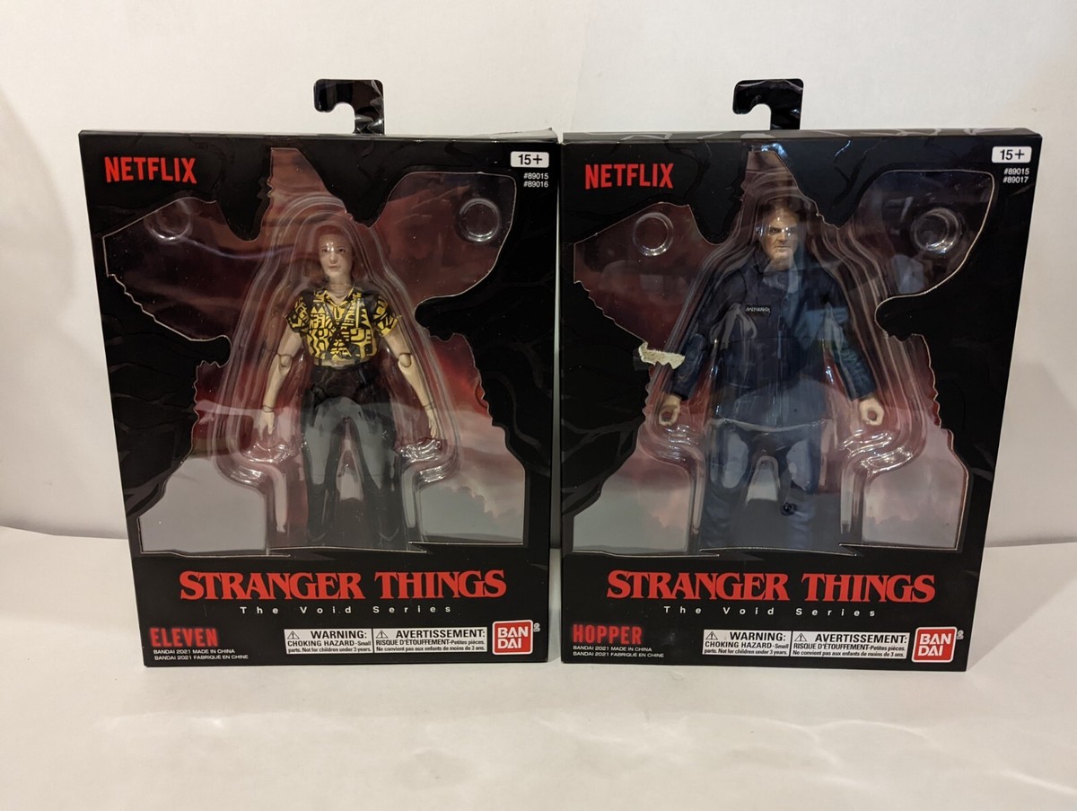 STRANGER THINGS THE VOID SERIES ELEVEN + HOPPER NETFLIX BANDAI Q2