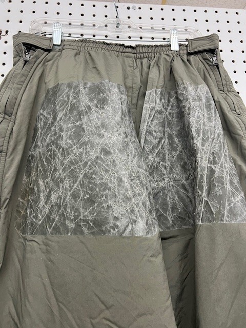 Extreme Cold Weather Pants, ECWCS Gen III Level 7 Trousers LARGE