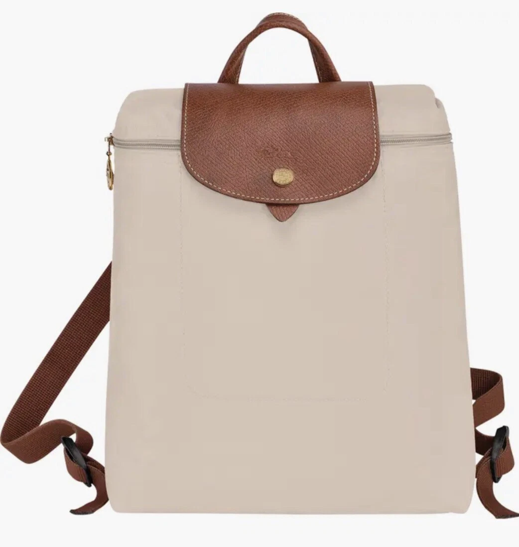 Longchamp Le Pliage Nylon Backpack Original M Paper