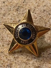 S.A.T.C. Student Army Training Corps (SATC) Successful Graduate Lapel Pin