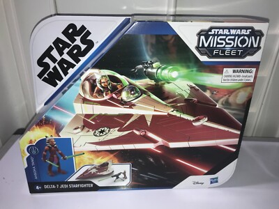 Star Wars Mission Fleet Ahsoka Tano Delta-7 Jedi Starfighter Vehicle