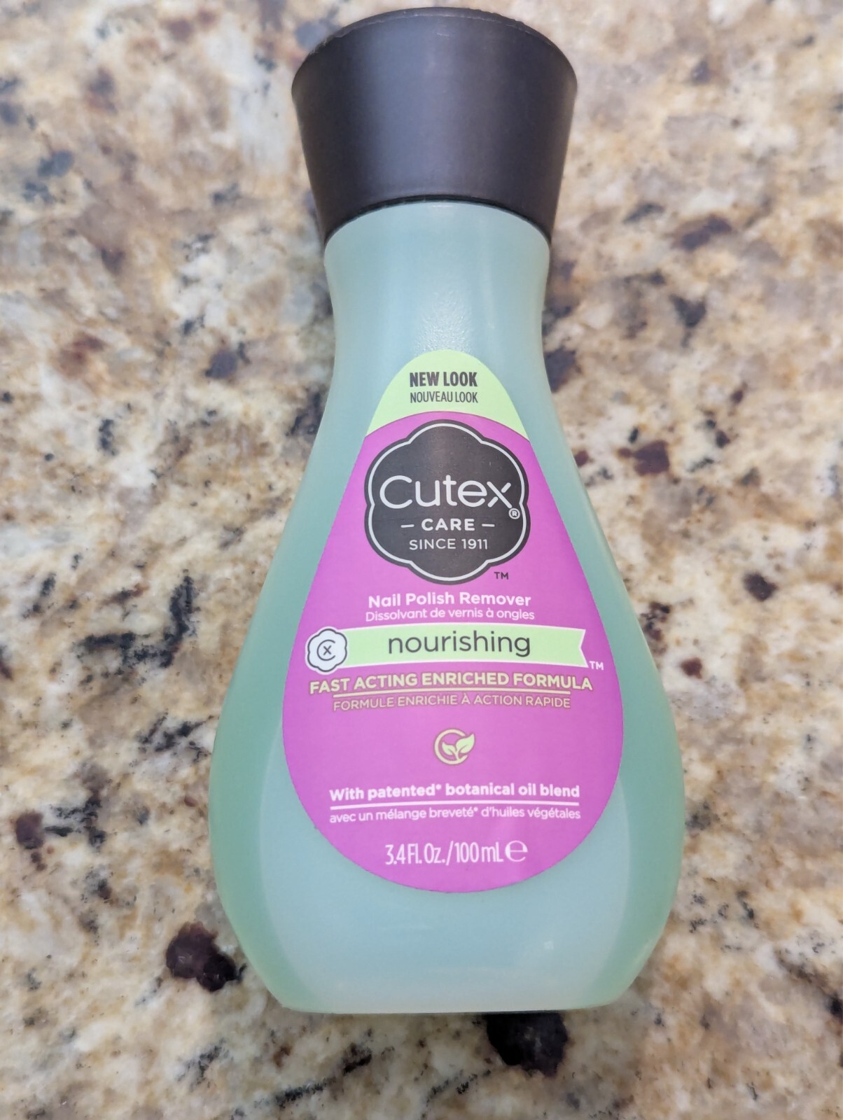 Cutex 4 Pack Nourishing Nail Polish Remover 3.4 fl oz