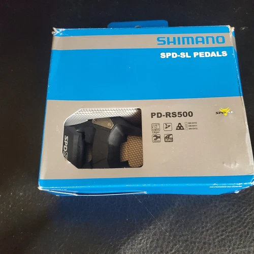 Shimano PD-RS500 SPD-SL Road Cycling Pedals Open Box New