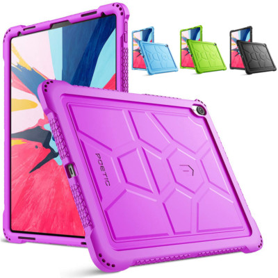 For Apple iPad Pro 12.9 2018 Tablet Case Poetic Ultra Thick Soft Silicone Cover