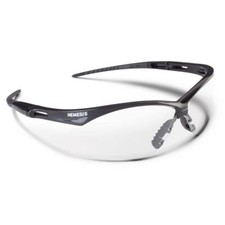 Nemesis Safety Eyewear - Clear Anti-Fog Lens, Black Frame