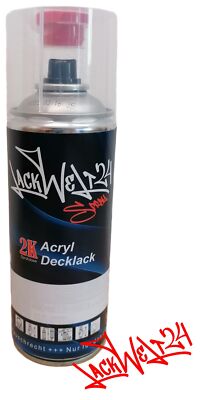 2K-Acryl-Lackspray Peugeot (W37) Blanc Antarctiq, 400ml Sprühdose, 4 Glanzstufen