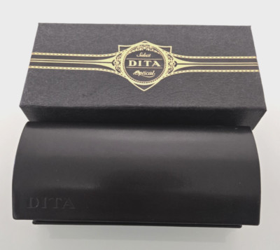 AUTHENTIC DITA Classic HARD BLACK SUNGLASSES EYEGLASSES  CASE ONLY