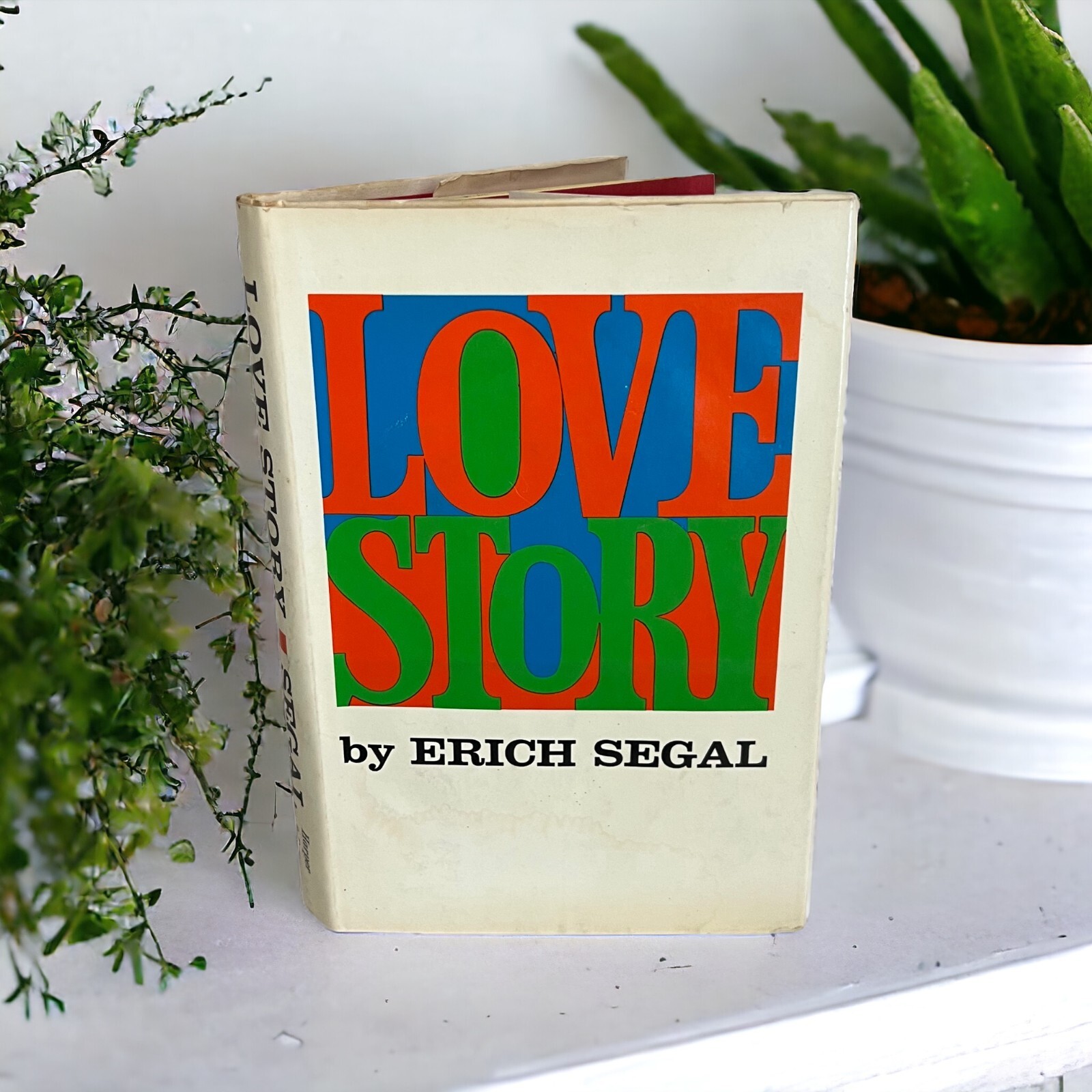 FILA Love Story Erich Segal 1970 Harper & Row Hardcover w Dust Jacket.