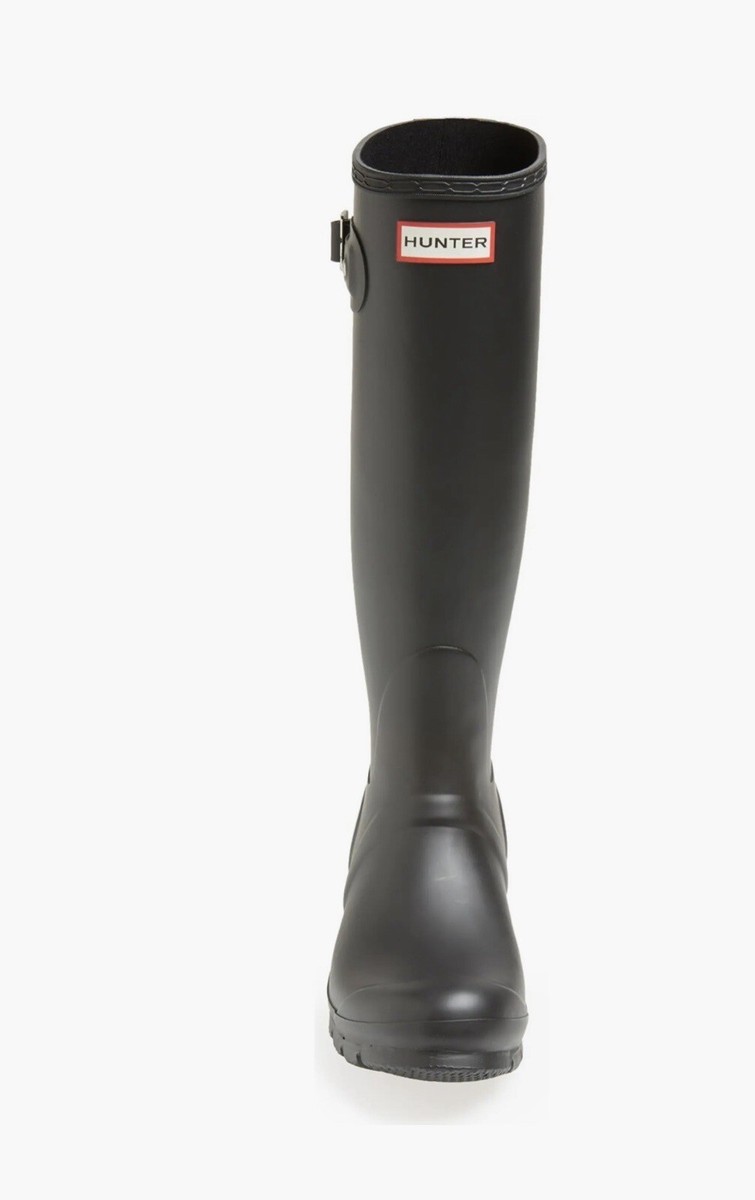 Hunter Original Women's Refined Slim Fit Tall Black Matte