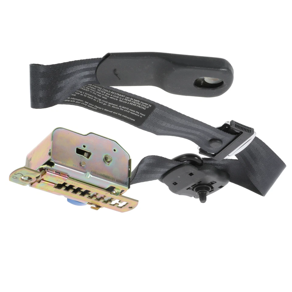 Conjunto y retractor de cinturón de seguridad delantero genuino GM 1996 Pontiac Sunfire 12532173 Foto 4 de 4