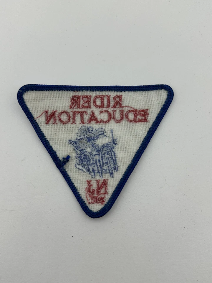 INSTRUCTOR RIDER EDUCATION  NJ INC.  Embroidered Patch - Image 2 of 2