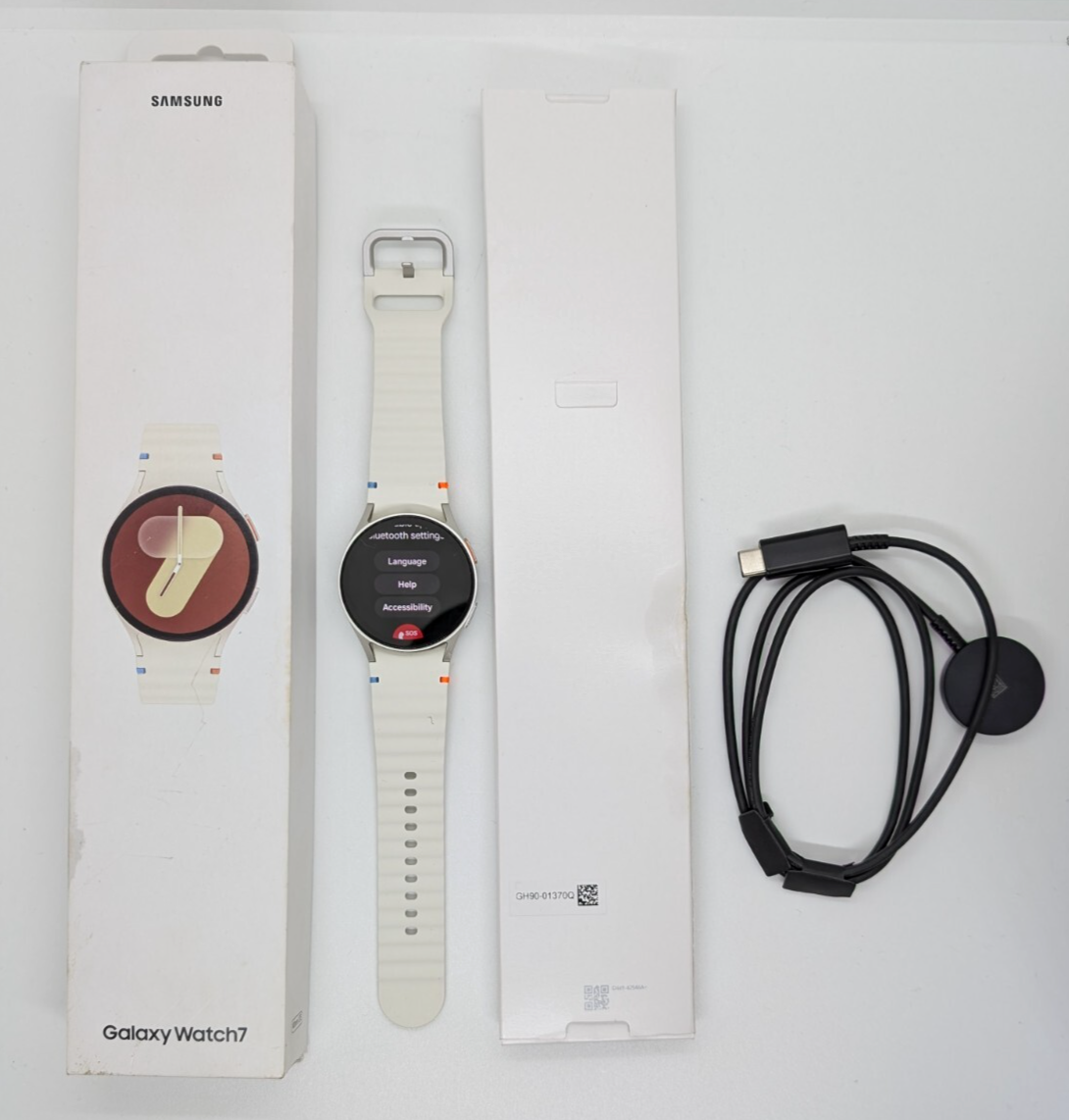 Samsung Galaxy Watch 7 40MM Smart Watch W/ Cream Sport Band - For 