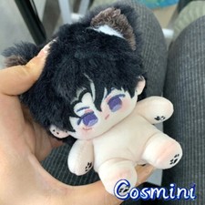 Anime Genshin Impact Wriothesley 10cm Plush Doll Dress up Toy Plushie