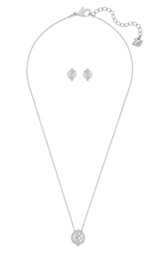 Swarovski Favor Set Galactic orbs Rhodium-Plated Clear Swarovski Favor Set Galactic orbs Rhodium-Plated Clear