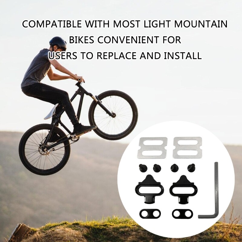 Mountain Bike Pedals Cleats Bicycles Shoes Cleats Pedal Locking