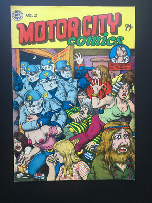 MOTOR CITY comics #2, 5th.  printing, 1970
