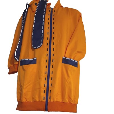 Anime Compulsive Gambler Fashion Cosplay Windbreaker Hooded