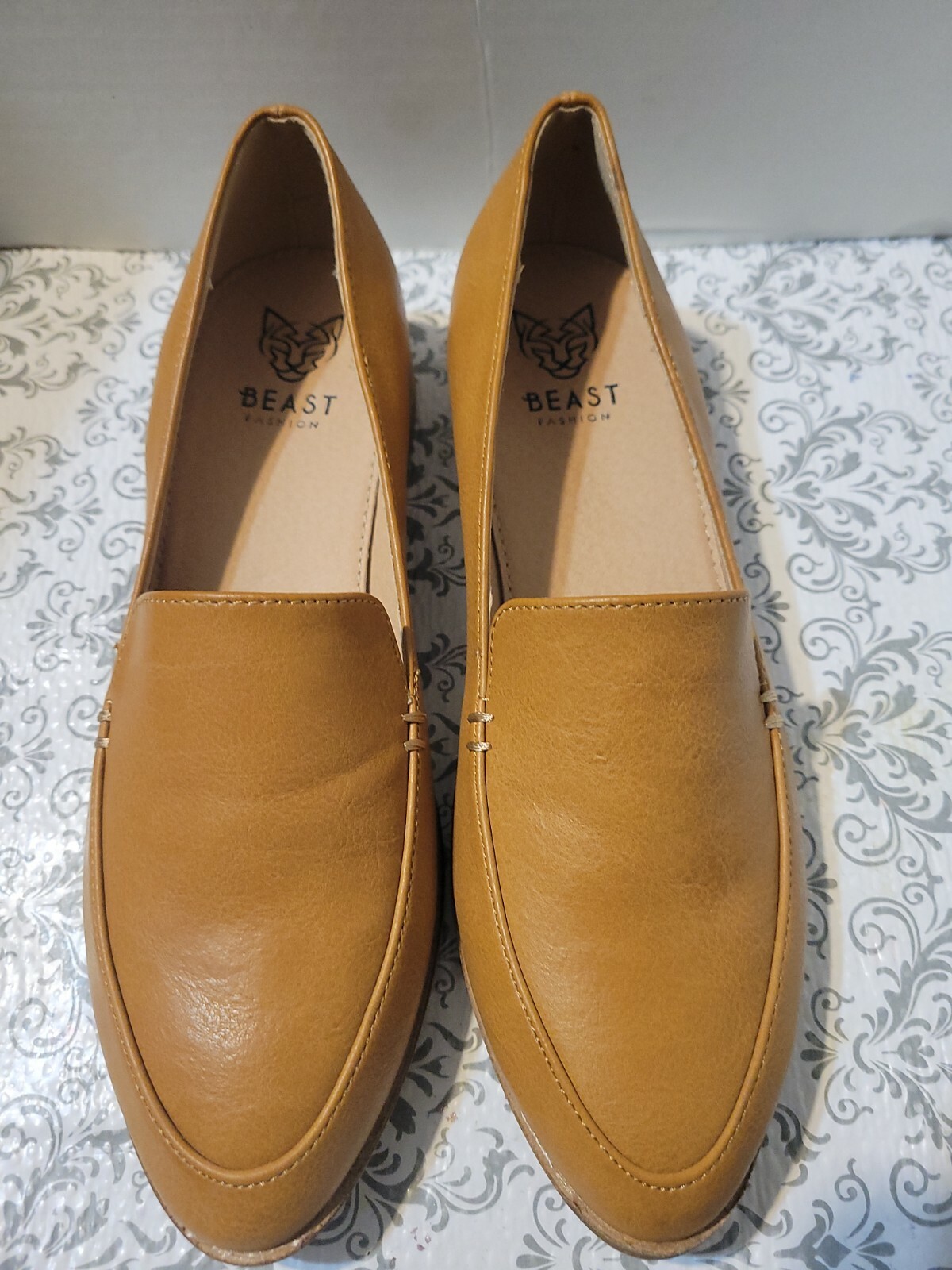 Beast Fashion Women's Camel Brown Block 