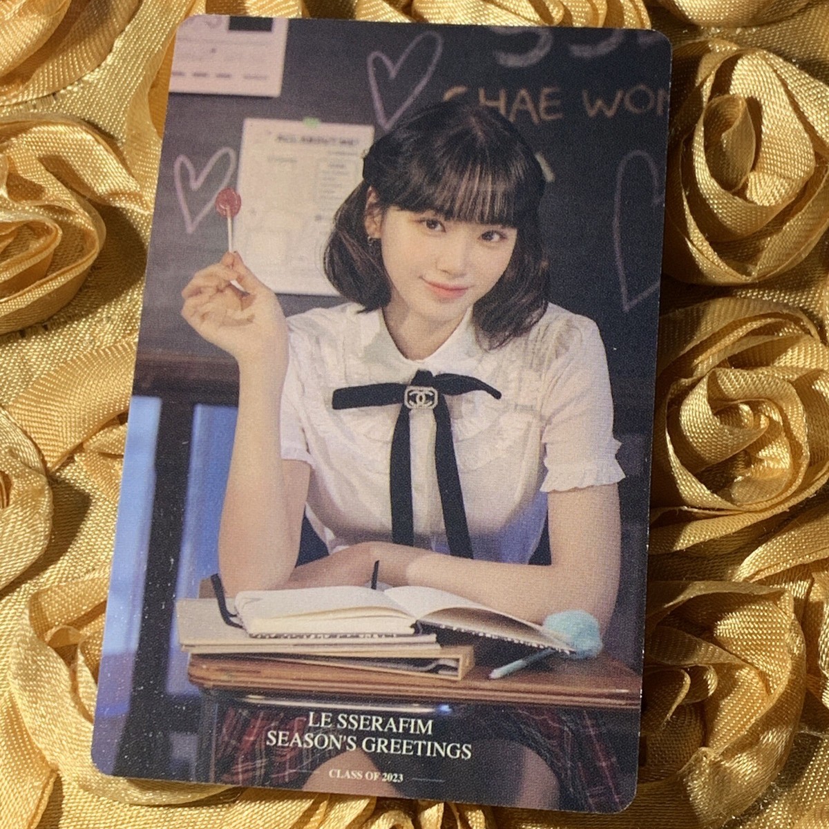 Kim Chaewon LE SSERAFIM Class Edition Celeb K-pop Girl Photo