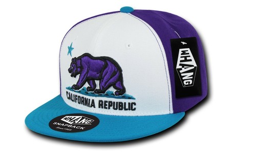 Sombrero plano WHANG California Republic Snapback - Imagen 62 de 67