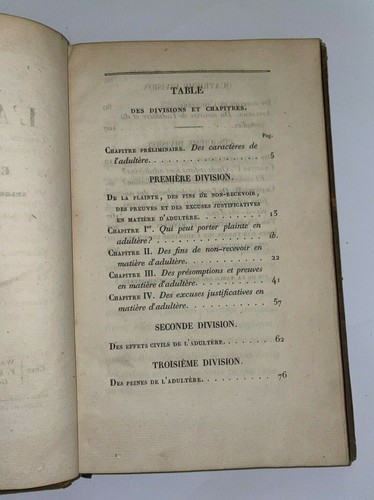 BEDEL 1826 NEW ADULTERY TRADE AUTHOR'S SENDING ORIGINAL EDITION - Picture 3 of 7