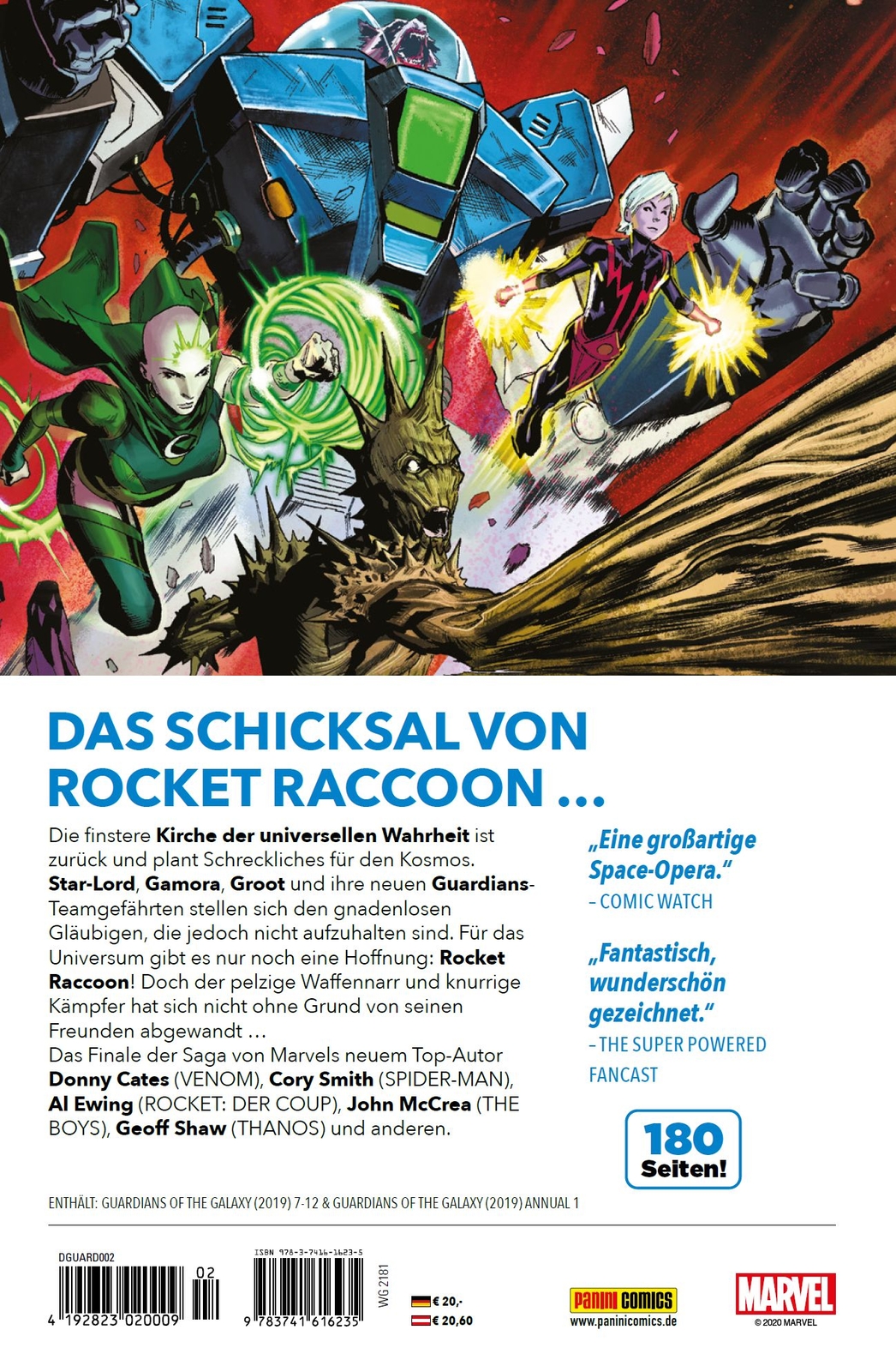 Thumbnail - Donny Cates; Cory Smith / Guardians Of The Galaxy - Neustart