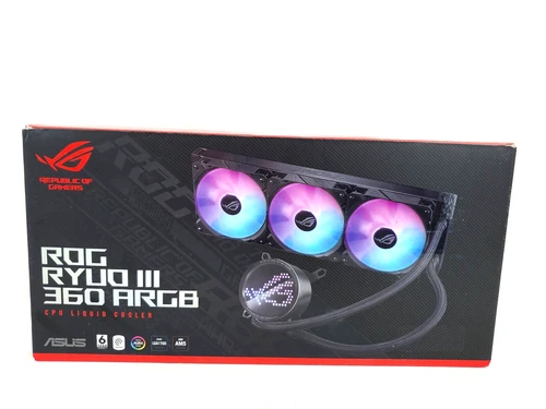ASUS ROG RYUO III 360 ARGB All-in-one AIO Liquid CPU Cooler 360mm Radiator