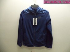 NIKE Boy's Sportswear Full-Zip Hoodie Navy BV4506-410 Medium