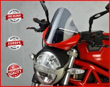 DUCATI MONSTER 1100 WINDSCHILD RACINGSCHEIBE WINDSCHUTZSCHEIBE SCHEIBE - 6 FARBE