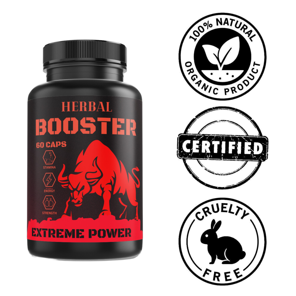 Complément Alimentaire Pour Hommes "Bed Bull Powers" - 60 Capsules à Base De Vitamines A Et E