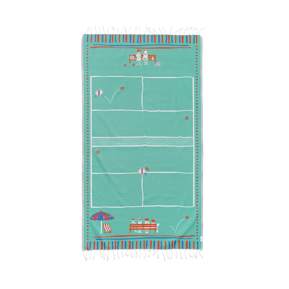Pickleball Turkish Beach Towel