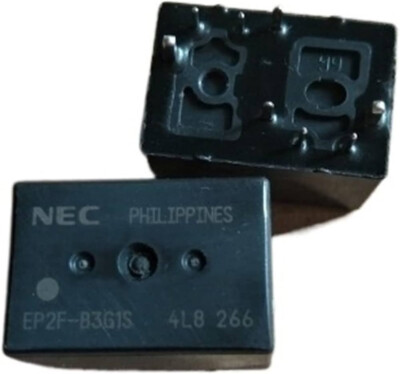 2x NEC EPF2-B3G1S Relais, KFZ Grundmodul ZV GM5 ZKE X3 Zentralverriegelung BMW