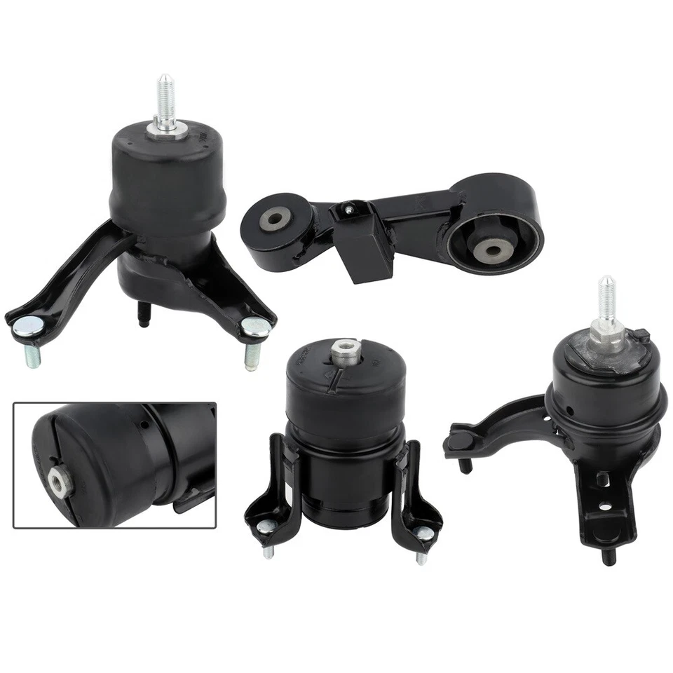 Kit de montaje de motor de 4 piezas para Toyota Camry LE 2,5 L A62009 A4288 A62062 A4295 Foto 3 de 4