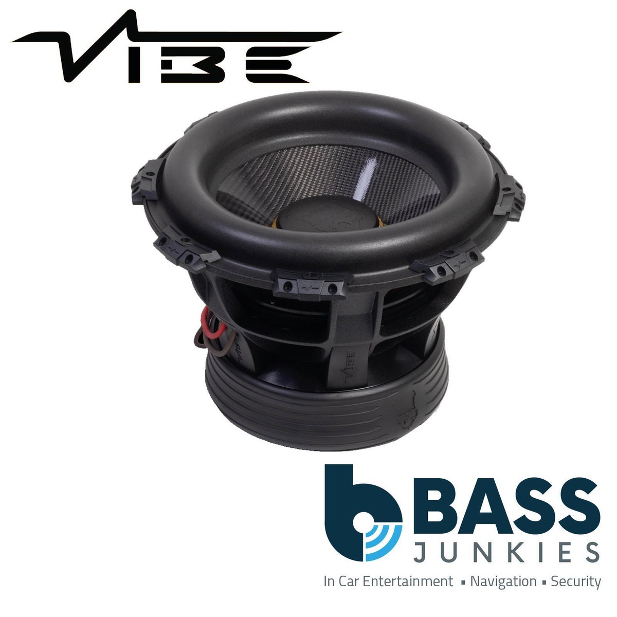 VIBE BDC15D1SPL-V4 Black Death 15 inch 15000 Watts Max SPL Car