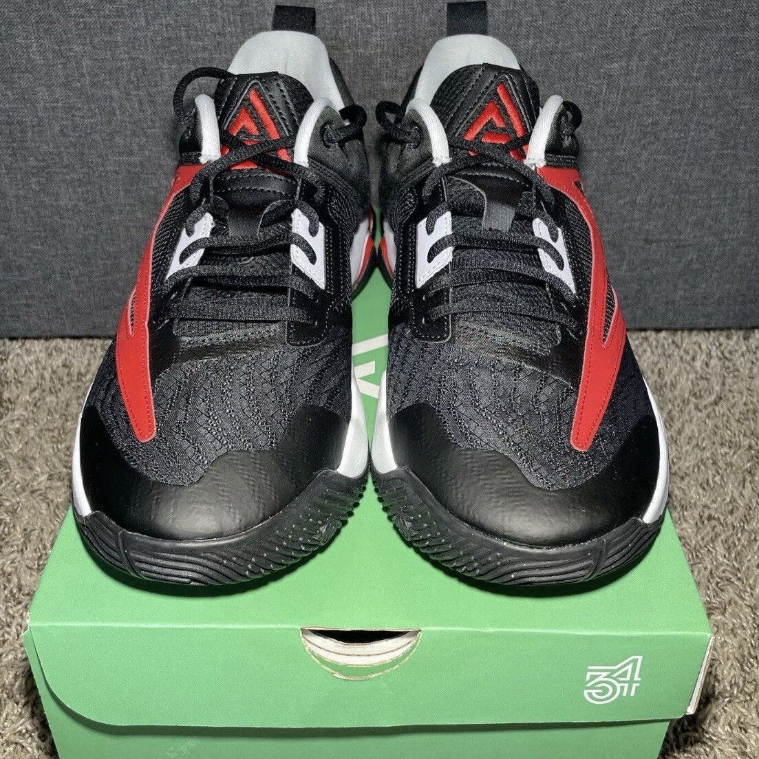 Nike Giannis Immortality 3 Black Red Basketball Shoes DZ7533  display picture 1