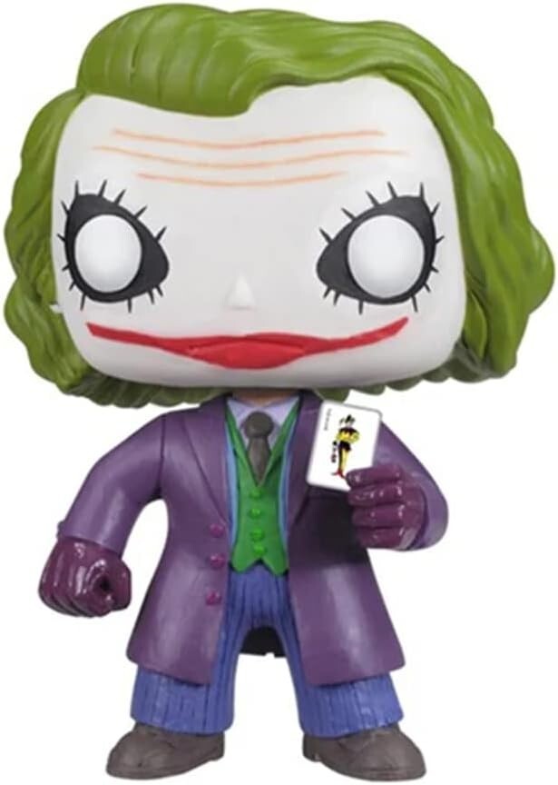 Funko Pop! Heroes The Joker #36 Dark Knight Trilogy Nolan Bale Heath Ledger DC